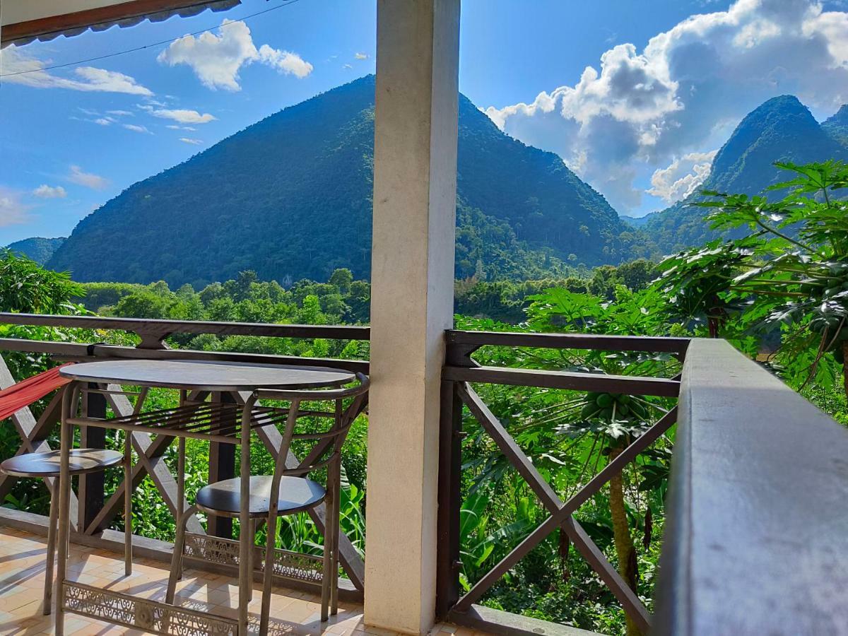 Sunset Bungalows & Gh Muang Ngoi Екстериор снимка